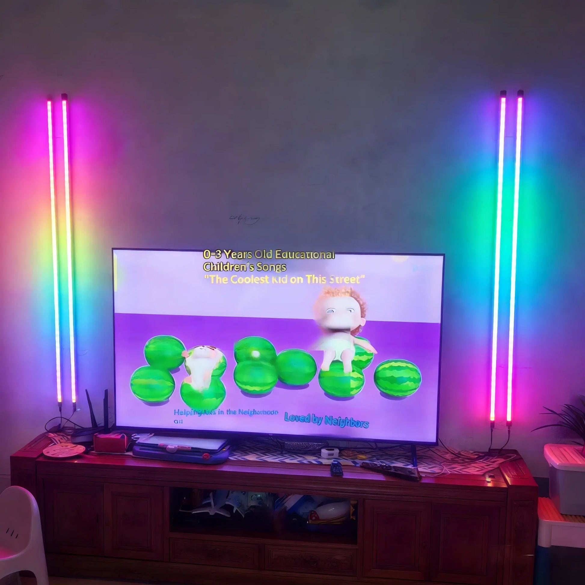 5V Bluetooth Voice-Controlled RGB LED Light Strip - Mobile App-Enabled, Water-Resistant Ambient Lighting for Home Décor and KTV Applications